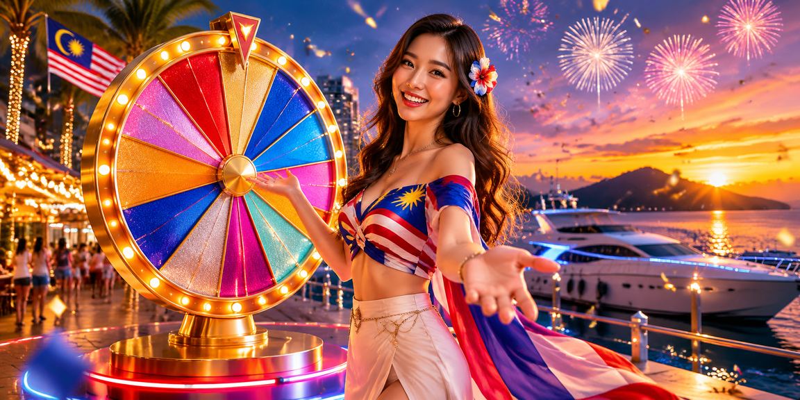 Cabutan bertuah lucky draw gaya Melayu di Kota Kinabalu Malaysia