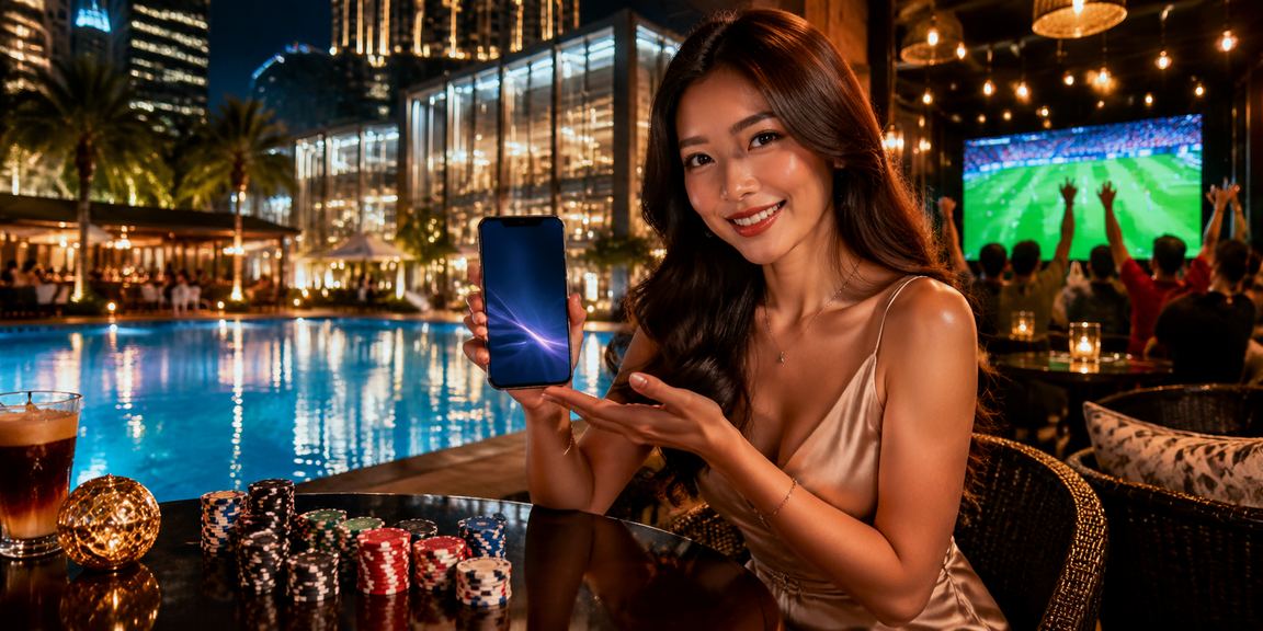 Paparan aplikasi mudah alih kasino 68000